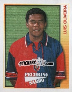 Cromo Luis Oliveira - Calcio 2000 n. 75 - Merlin