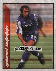 Sticker Gabriel Batistuta - Calcio 2000 n. 82 - Merlin