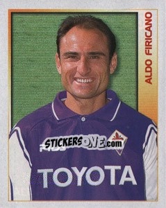 Sticker Aldo Firicano - Calcio 2000 - Merlin