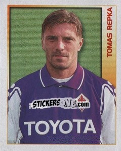 Sticker Tomas Repka - Calcio 2000 n. 88 - Merlin