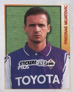 Sticker Predrag Mijatovic - Calcio 2000 n. 100 - Merlin