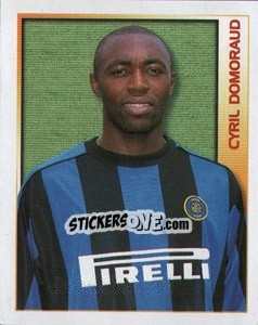 Cromo Cyril Domoraud - Calcio 2000 - Merlin