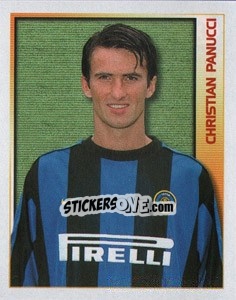 Sticker Christian Panucci - Calcio 2000 n. 113 - Merlin