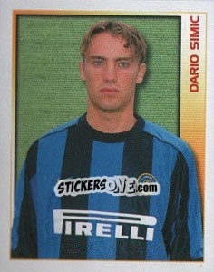 Cromo Dario Simic - Calcio 2000 - Merlin