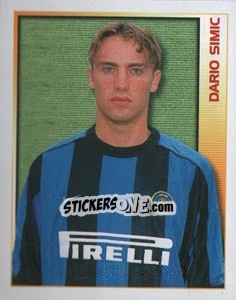 Sticker Dario Simic - Calcio 2000 n. 114 - Merlin