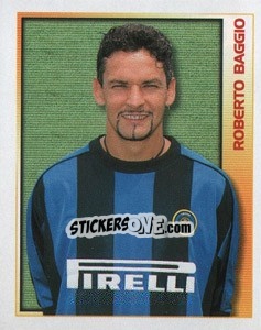 Sticker Roberto Baggio - Calcio 2000 n. 115 - Merlin