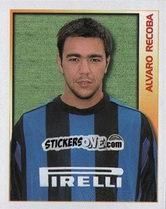 Cromo Alvaro Recoba - Calcio 2000 - Merlin