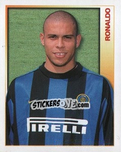 Figurina Ronaldo - Calcio 2000 - Merlin