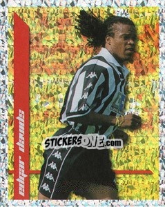 Sticker Edgar Davids - Calcio 2000 n. 129 - Merlin