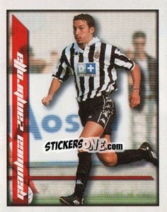 Sticker Gianluca Zambrotta - Calcio 2000 n. 130 - Merlin