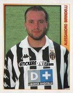 Sticker Alessandro Birindelli - Calcio 2000 n. 134 - Merlin