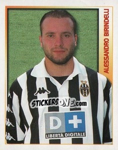 Figurina Alessandro Birindelli - Calcio 2000 - Merlin