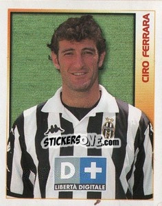 Sticker Ciro Ferrara - Calcio 2000 n. 135 - Merlin