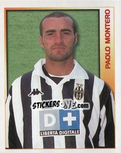 Cromo Paolo Montero - Calcio 2000 - Merlin