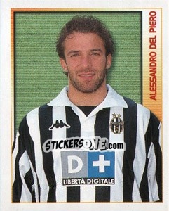 Sticker Alessandro Del Piero - Calcio 2000 n. 148 - Merlin
