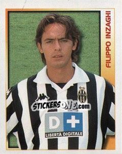Sticker Filippo Inzaghi - Calcio 2000 n. 149 - Merlin