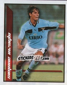 Sticker Simone Inzaghi - Calcio 2000 n. 155 - Merlin