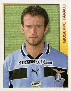 Figurina Giuseppe Favalli - Calcio 2000 - Merlin