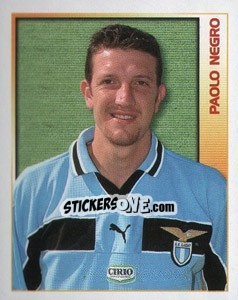 Sticker Paolo Negro - Calcio 2000 n. 161 - Merlin