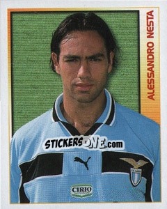 Sticker Alessandro Nesta - Calcio 2000 n. 162 - Merlin
