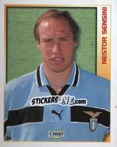 Sticker Nestor Sensini - Calcio 2000 - Merlin