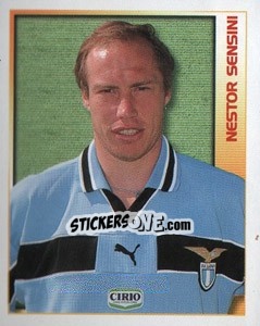 Sticker Nestor Sensini - Calcio 2000 n. 164 - Merlin