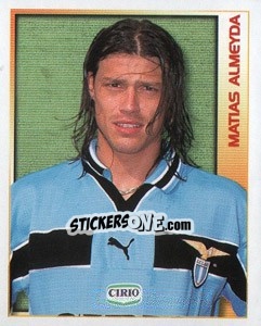 Sticker Matias Almeyda - Calcio 2000 n. 165 - Merlin