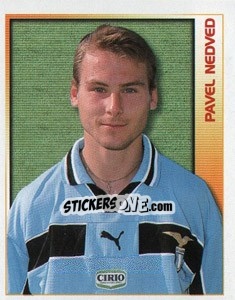 Sticker Pavel Nedved - Calcio 2000 n. 169 - Merlin