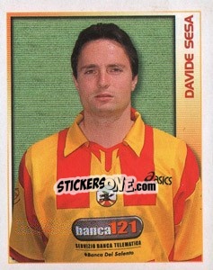 Cromo Davide Sesa - Calcio 2000 - Merlin