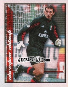 Sticker Christian Abbiati - Calcio 2000 n. 205 - Merlin
