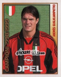 Sticker Andres Guglielminpietro - Calcio 2000 n. 219 - Merlin