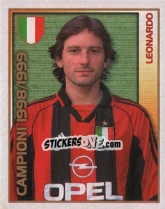 Sticker Leonardo - Calcio 2000 n. 221 - Merlin