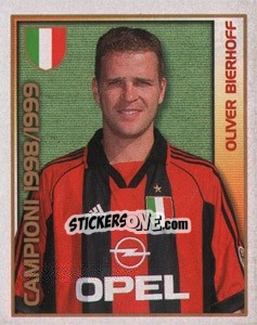 Sticker Oliver Bierhoff - Calcio 2000 n. 222 - Merlin