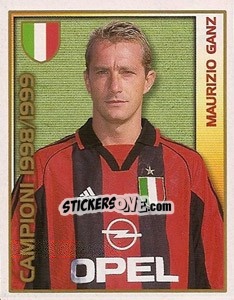 Sticker Maurizio Ganz - Calcio 2000 n. 223 - Merlin