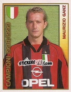 Cromo Maurizio Ganz - Calcio 2000 - Merlin