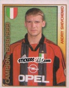 Sticker Andriy Shevchenko - Calcio 2000 n. 224 - Merlin