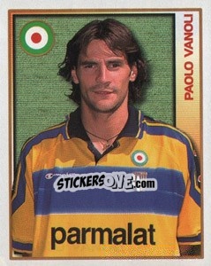 Figurina Paolo Vanoli - Calcio 2000 - Merlin