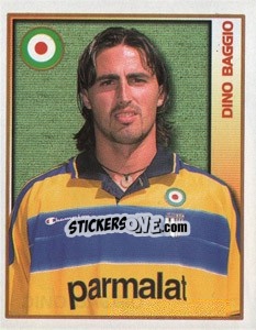 Sticker Dino Baggio - Calcio 2000 n. 241 - Merlin