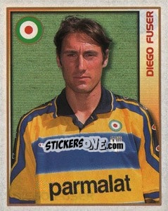 Sticker Diego Fuser - Calcio 2000 n. 244 - Merlin