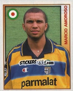 Cromo Marcio Amoroso - Calcio 2000 - Merlin