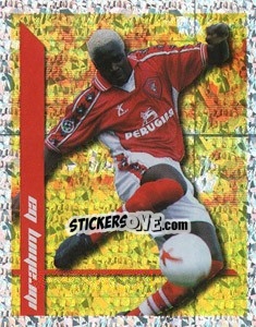 Figurina Ibrahim Ba - Calcio 2000 - Merlin