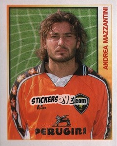 Sticker Andrea Mazzantini - Calcio 2000 n. 258 - Merlin