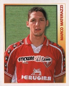 Sticker Marco Materazzi - Calcio 2000 - Merlin