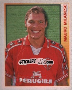 Sticker Mauro Milanese - Calcio 2000 n. 261 - Merlin