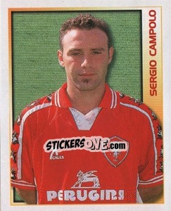 Sticker Sergio Campolo - Calcio 2000 - Merlin