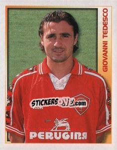 Sticker Giovanni Tedesco - Calcio 2000 - Merlin