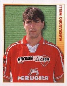 Figurina Alessandro Melli - Calcio 2000 - Merlin