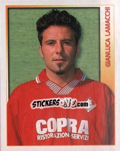 Sticker Gianluca Lamacchi - Calcio 2000 - Merlin