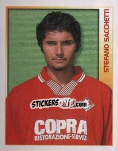 Cromo Stefano Sacchetti - Calcio 2000 - Merlin
