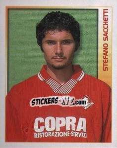 Figurina Stefano Sacchetti - Calcio 2000 - Merlin